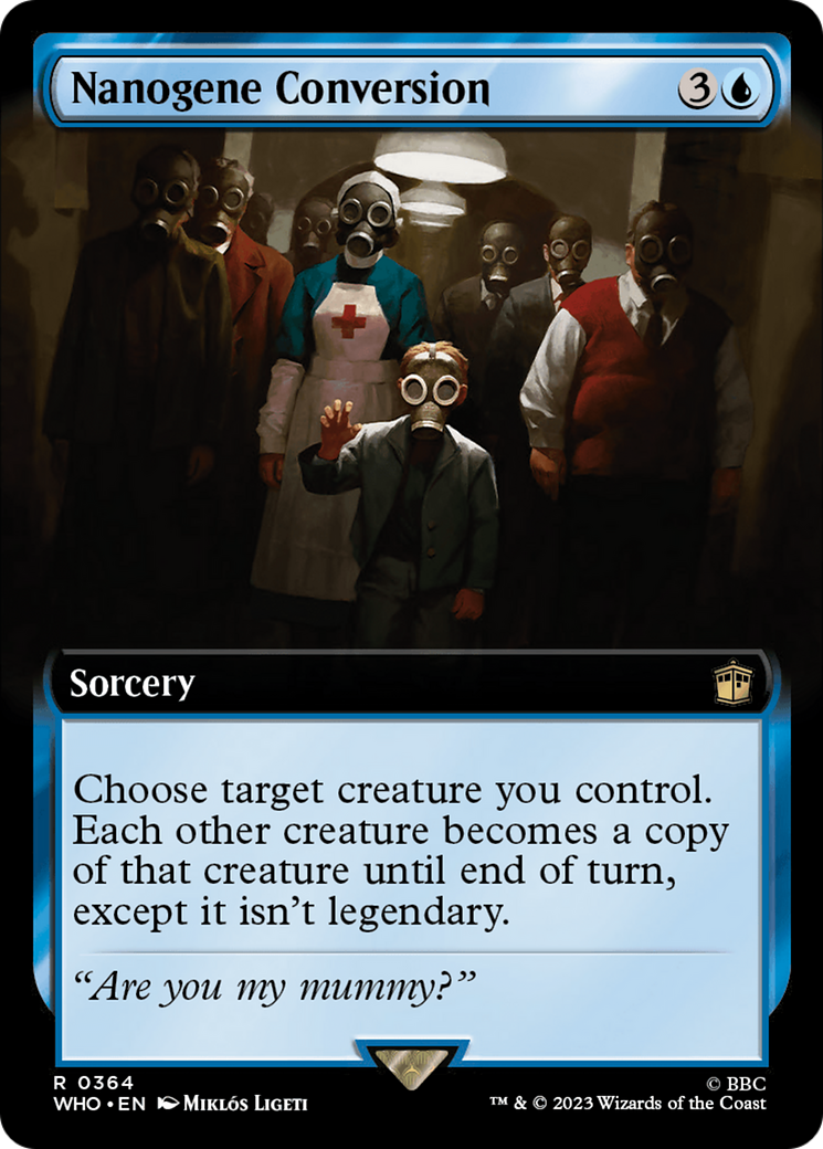 Image of Nanogene Conversion (Extended Art) (WHO-364) - Doctor Who: (Extended Art)