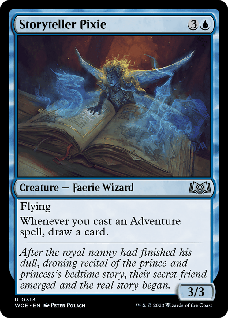 Image of Storyteller Pixie (WOE-313) - Wilds of Eldraine