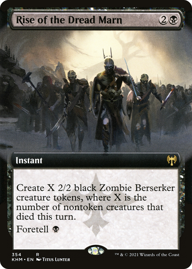 Image of Rise of the Dread Marn (Extended Art) (KHM-354) - Kaldheim: (Extended Art) Foil