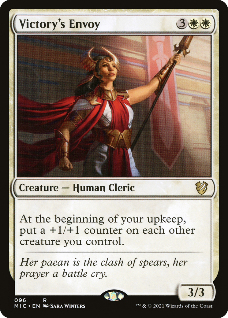 Image of Victory's Envoy (MIC-096) - Midnight Hunt Commander