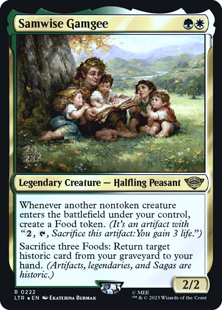 Image of Samwise Gamgee (PRE-222) - Tales of Middle-earth Promos Foil