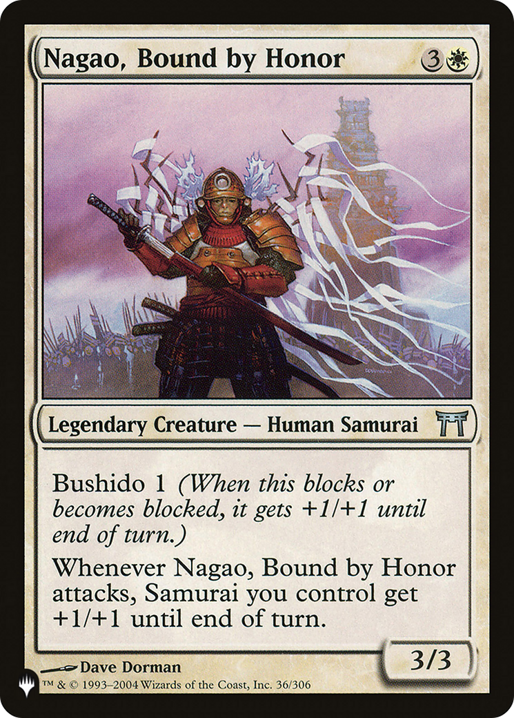 Image of Nagao, Bound by Honor (LIST-CHK-36) - The List