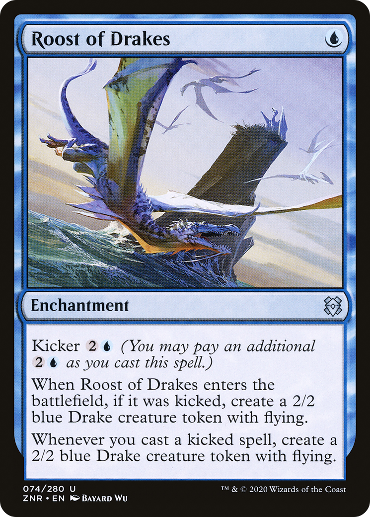 Image of Roost of Drakes (ZNR-074) - Zendikar Rising Foil