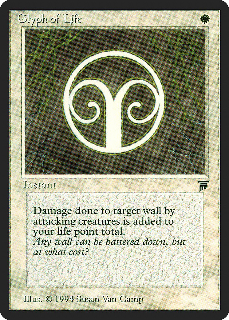 Image of Glyph of Life (LEG-) - Legends