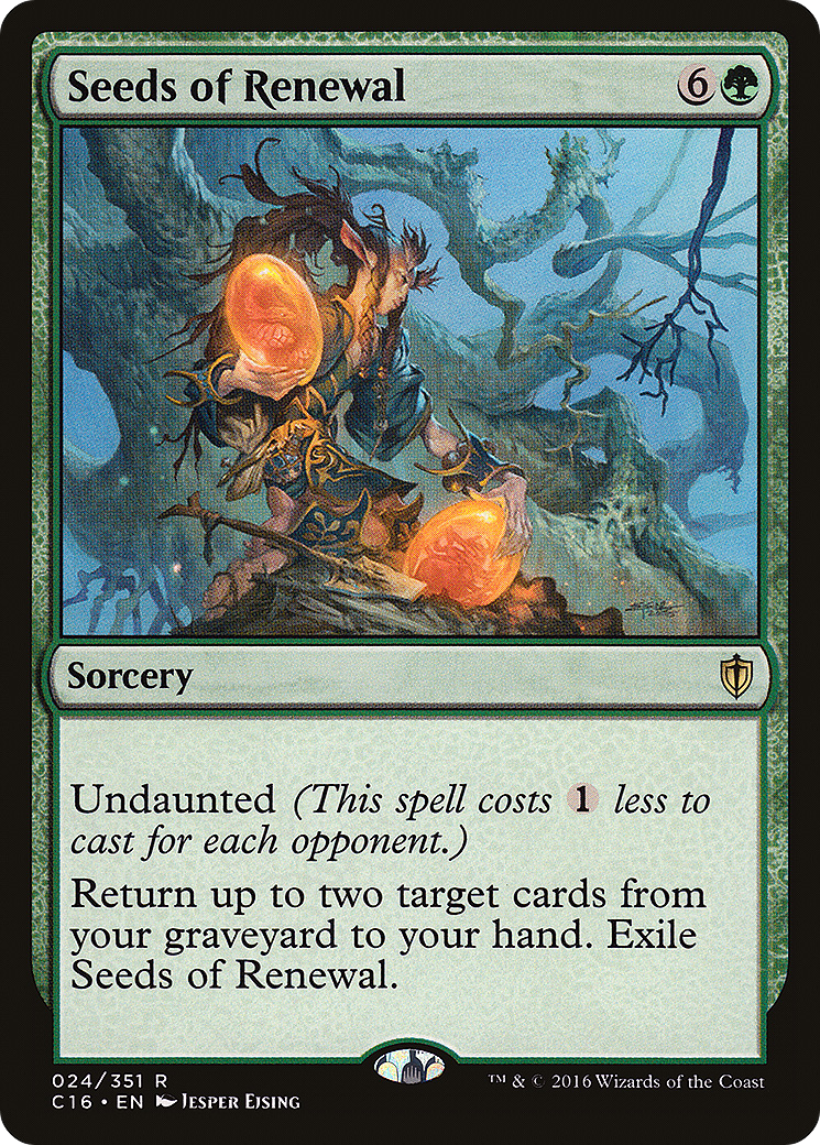 Image of Seeds of Renewal (C16-024) - Commander 2016