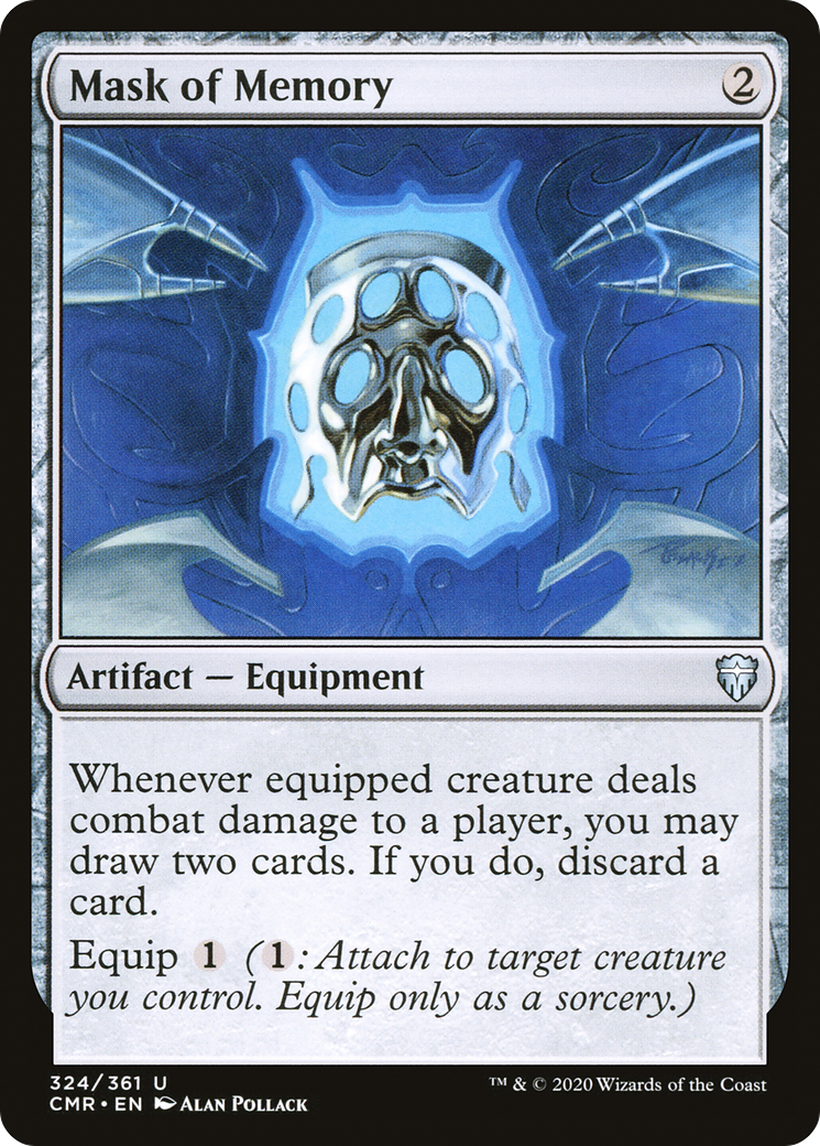 Image of Mask of Memory (CMR-324) - Commander Legends