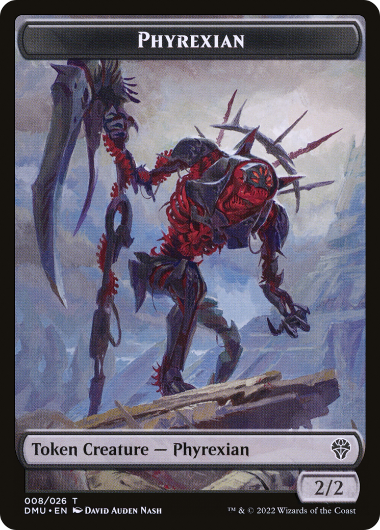 Image of Phyrexian Token (DMU-008) - Dominaria United Tokens