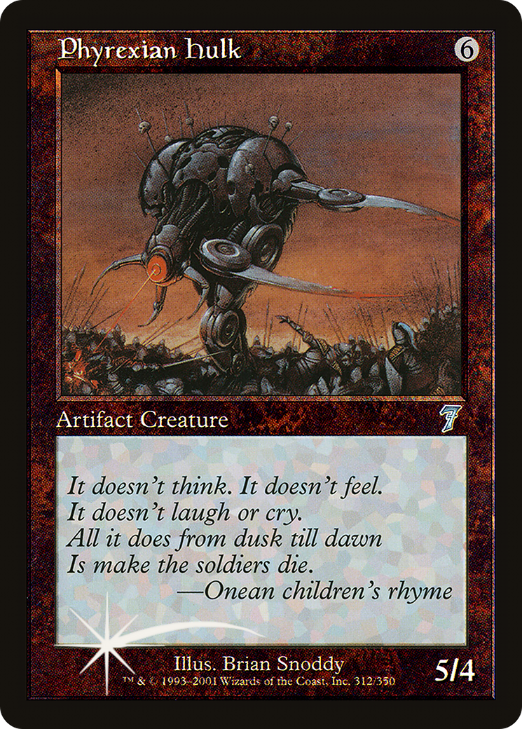 Image of Phyrexian Hulk (7ED-312) - 7th Edition Foil