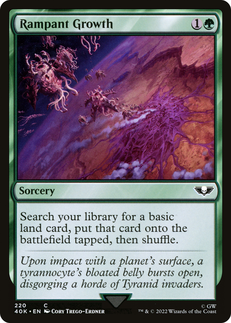 Image of Rampant Growth (40K-220) - Warhammer 40,000 Commander