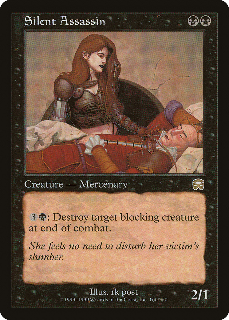 Image of Silent Assassin (MMQ-160) - Mercadian Masques