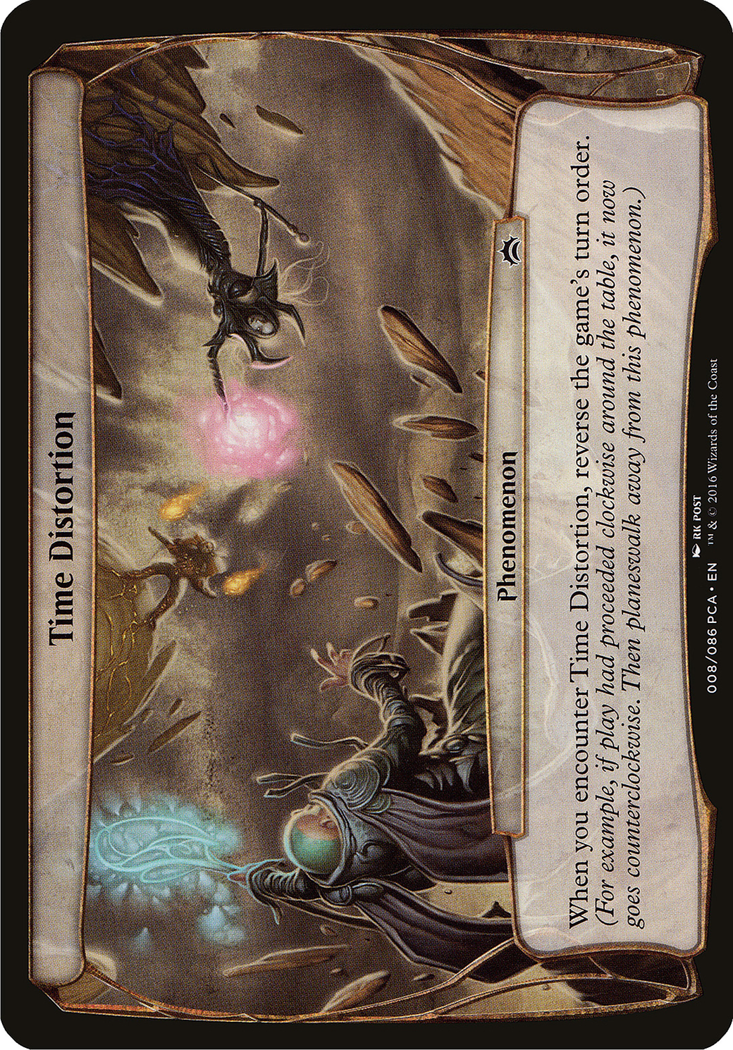 Image of Time Distortion (Planechase Anthology) (OVER-008) - Planechase Anthology Planes