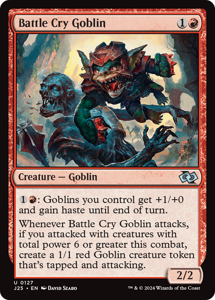 Image of Battle Cry Goblin (J25-127) - Foundations Jumpstart