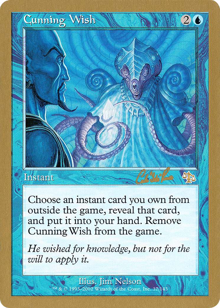 Image of Cunning Wish - 2002 Carlos Romao (JUD) (WCD-) - World Championship Decks 2002