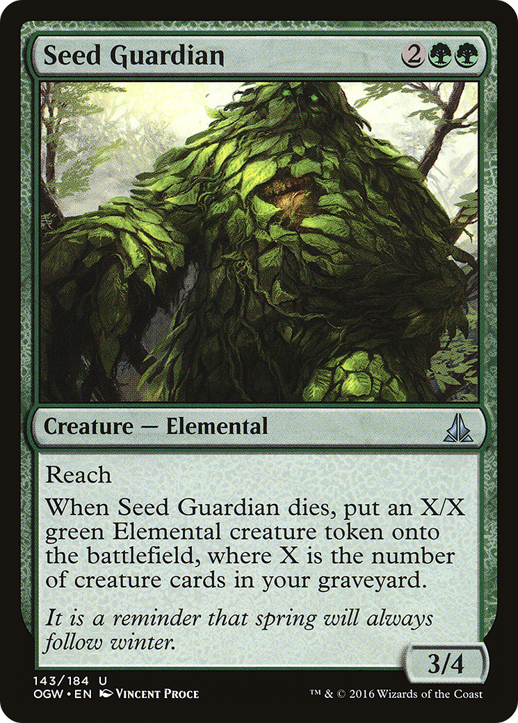 Image of Seed Guardian (OGW-143) - Oath of the Gatewatch