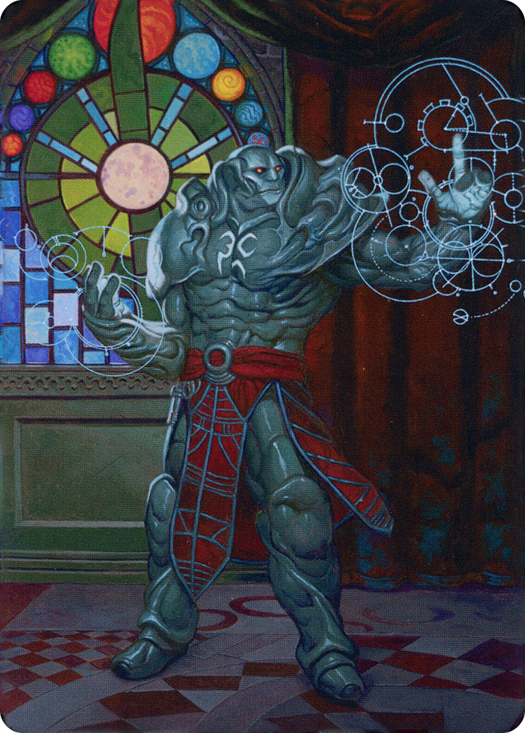 Image of Karn, Living Legacy // Karn, Living Legacy (ADMU-002) - Dominaria United Art Series (Borderless)