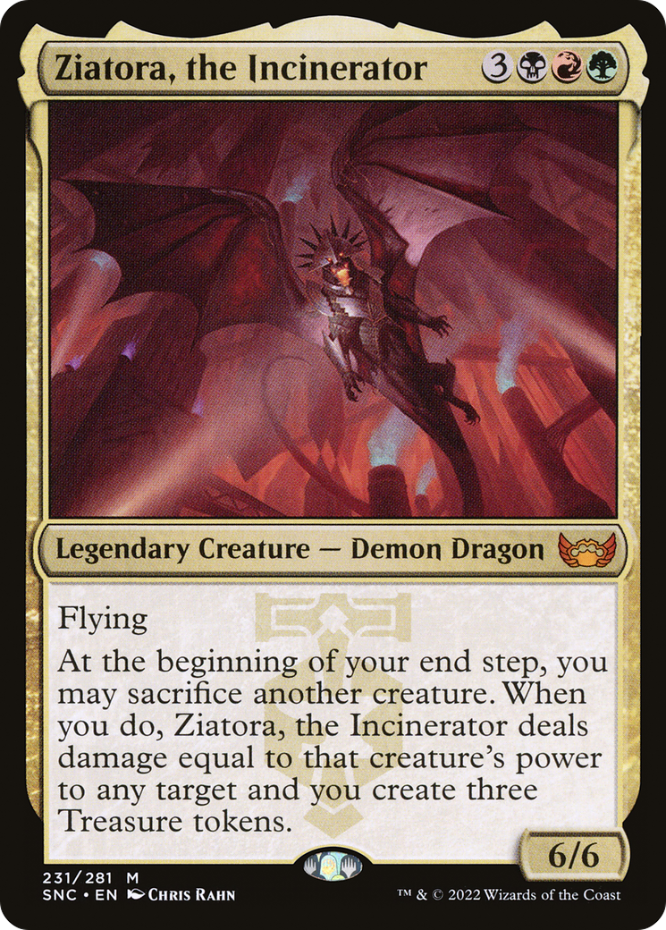 Image of Ziatora, the Incinerator (SNC-231) - Streets of New Capenna