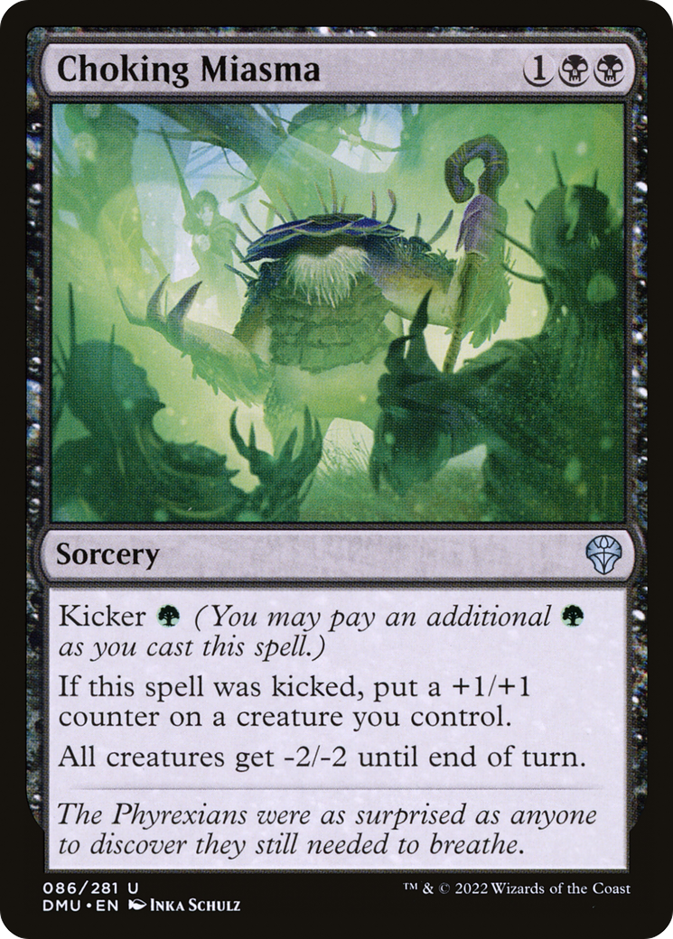 Image of Choking Miasma (DMU-086) - Dominaria United