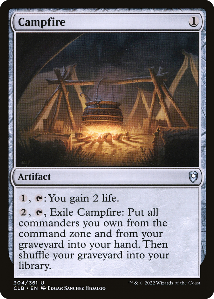 Image of Campfire (CLB-304) - Commander Legends: Battle for Baldur's Gate
