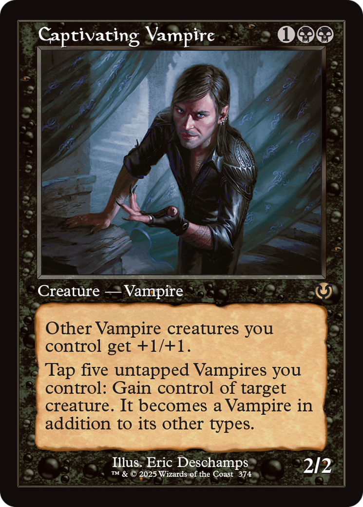 Image of Captivating Vampire (Retro Frame) (INR-374) - Innistrad Remastered Foil