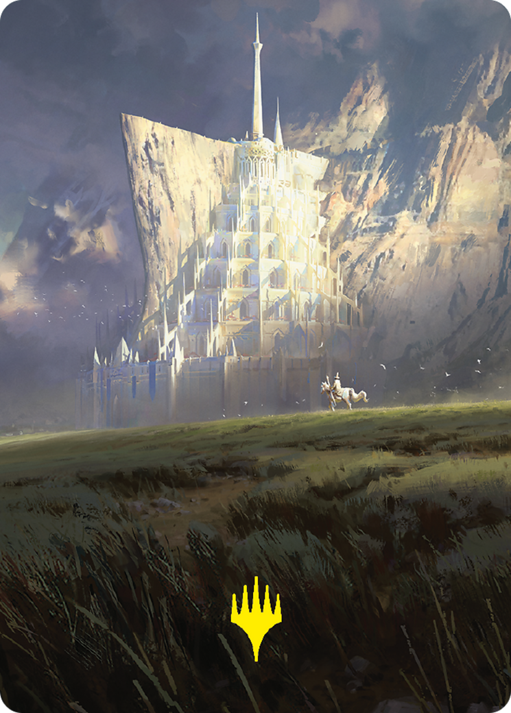 Image of Minas Tirith // Minas Tirith (ALTR-055) - Tales of Middle-earth Art Series (Borderless)