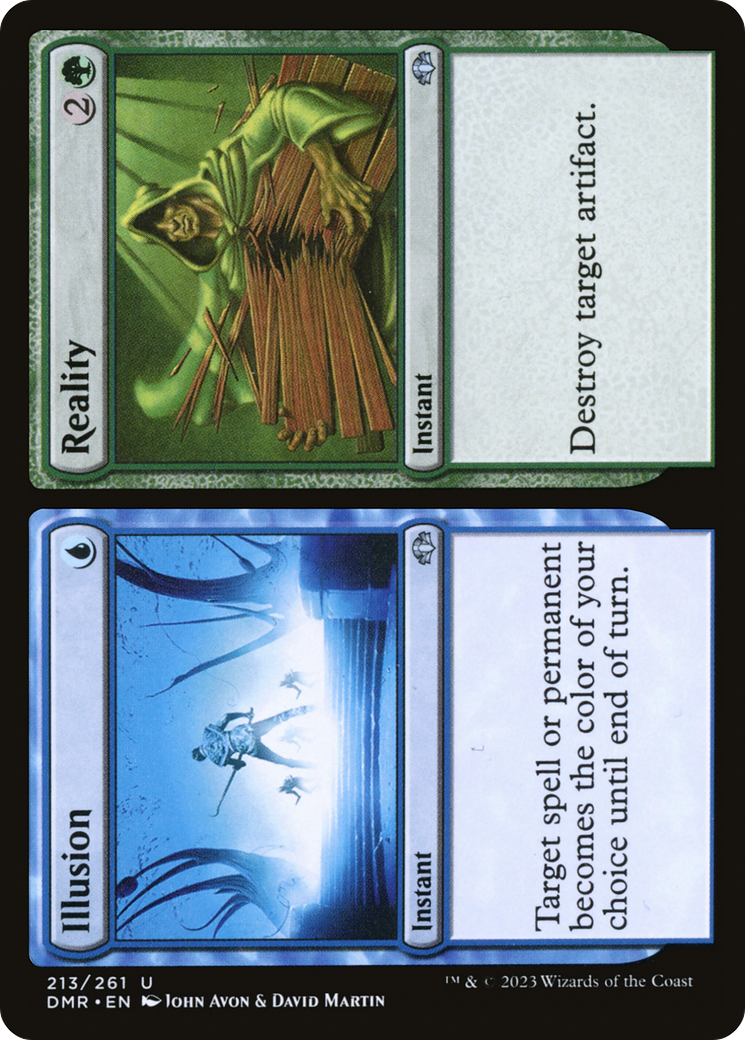 Image of Illusion // Reality (DMR-213) - Dominaria Remastered