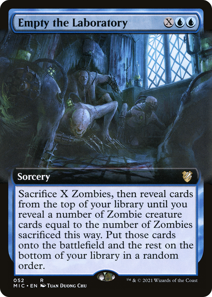 Image of Empty the Laboratory (Extended Art) (MIC-052) - Midnight Hunt Commander: (Extended Art)