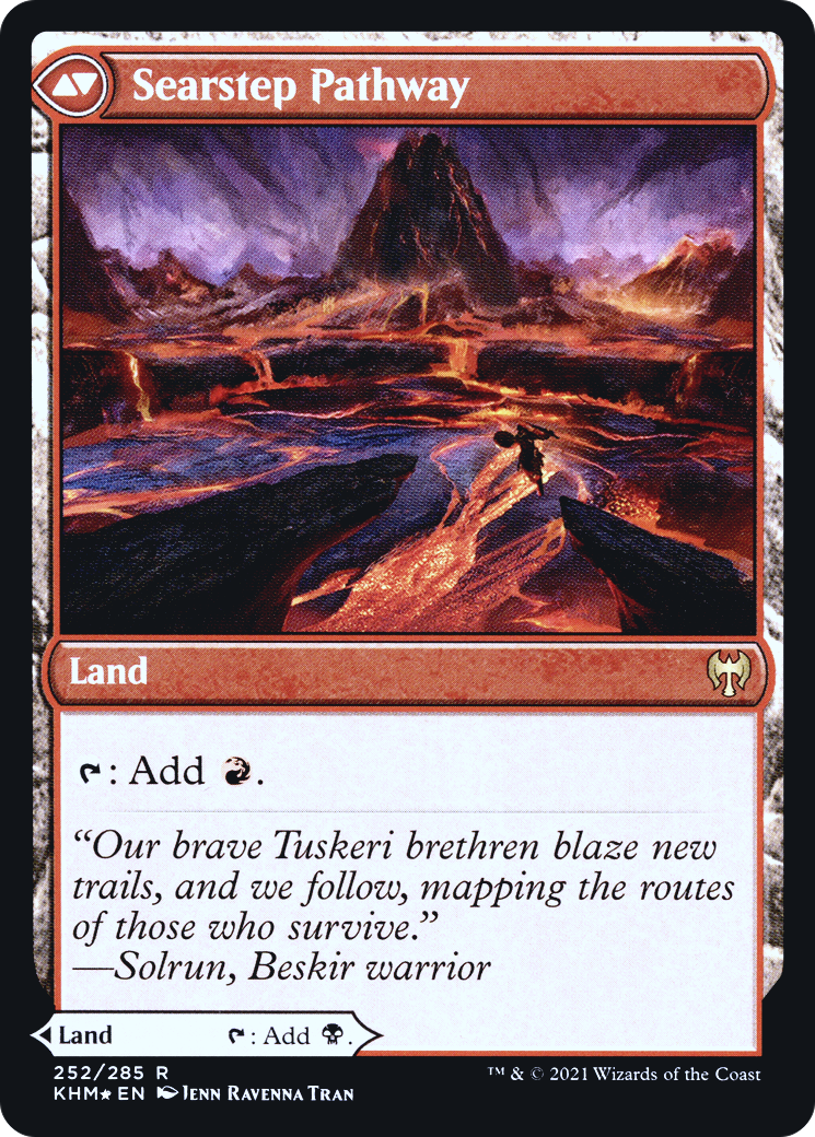 Image of Blightstep Pathway (PRE-252S) - Kaldheim Promos Foil