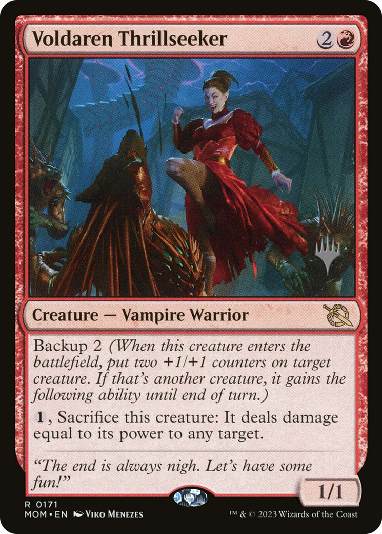 Image of Voldaren Thrillseeker (PPMOM-171) - March of the Machine Promos