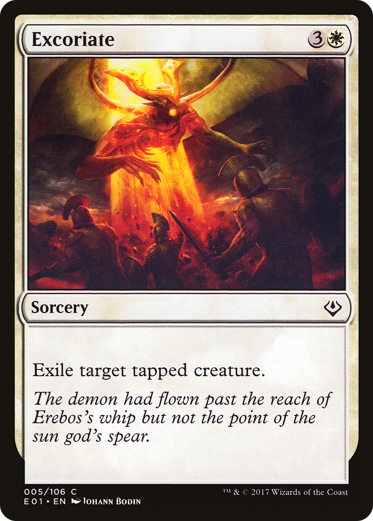 Image of Excoriate (AC2-005) - Archenemy: Nicol Bolas