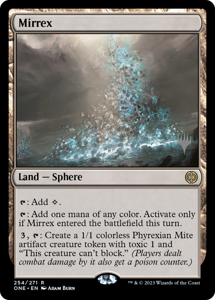 Image of Mirrex (PPONE-254) - Phyrexia: All Will Be One Promos