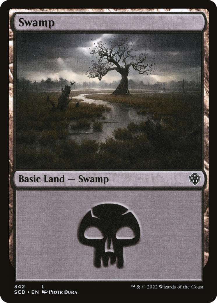 Image of Swamp (342) (SCD-342) - Starter Commander Decks