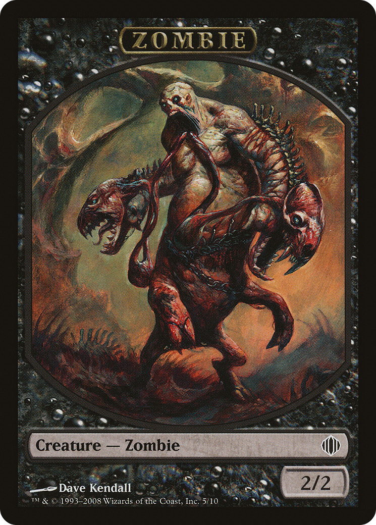 Image of Zombie Token (ALA-005) - Shards of Alara Tokens