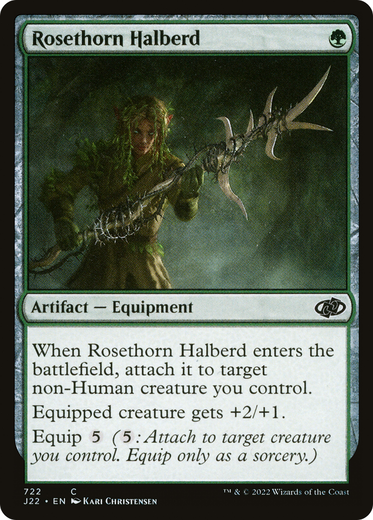 Image of Rosethorn Halberd (J22-722) - Jumpstart 2022