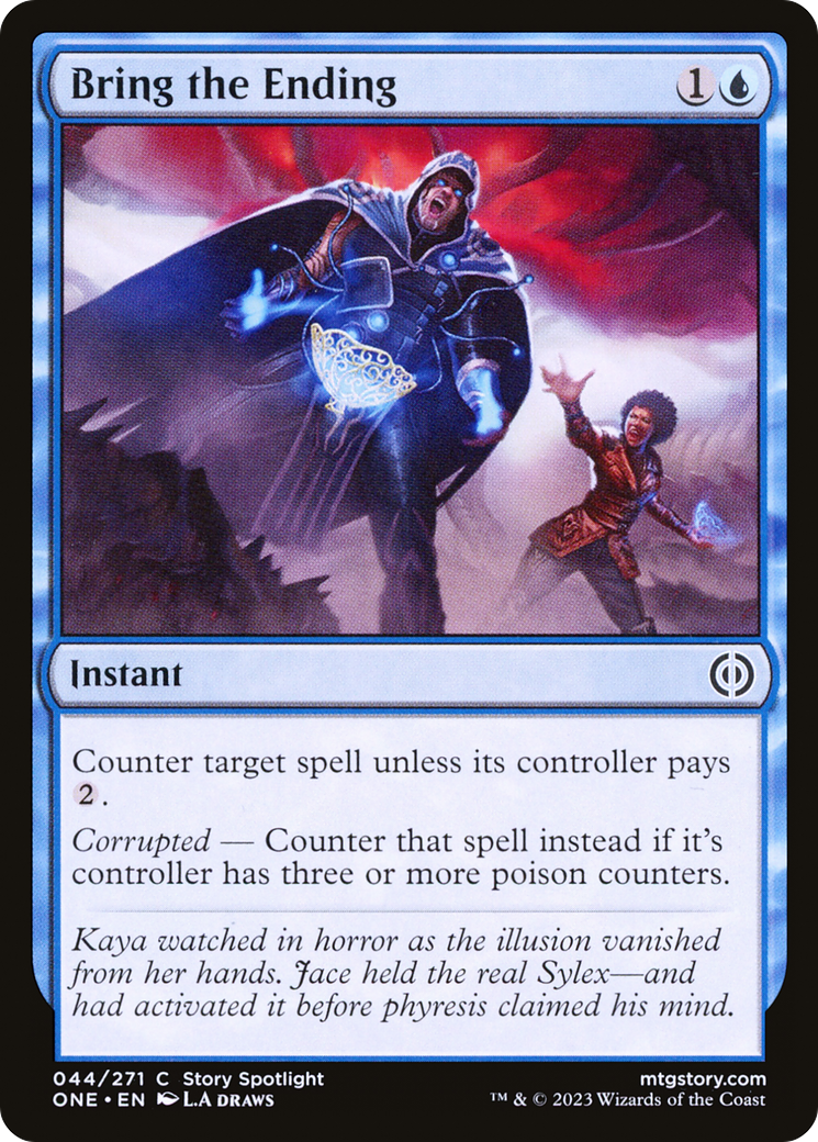 Image of Bring the Ending (ONE-044) - Phyrexia: All Will Be One Foil