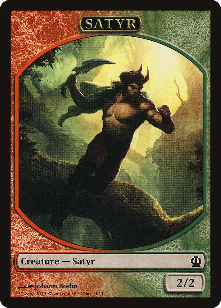 Image of Satyr Token (THS-009) - Theros Tokens
