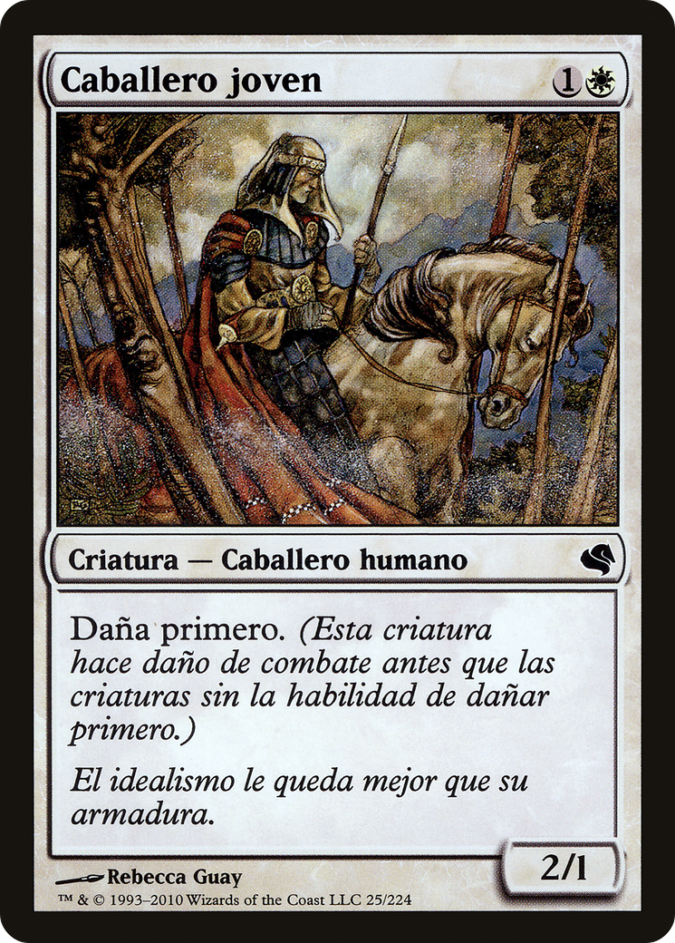 Image of Youthful Knight (Spanish) - 