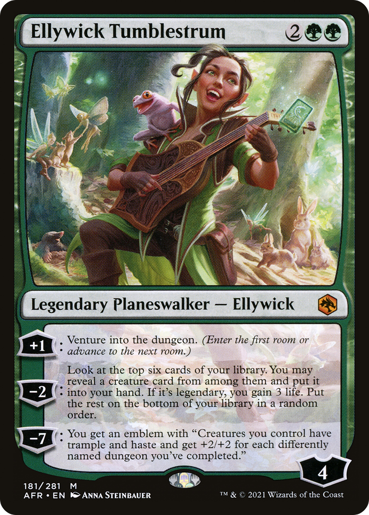 Image of Ellywick Tumblestrum (AFR-181) - Adventures in the Forgotten Realms Foil