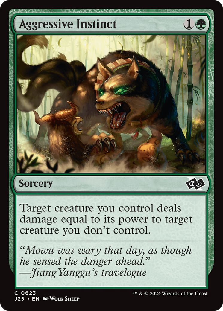 Image of Aggressive Instinct (J25-623) - Foundations Jumpstart