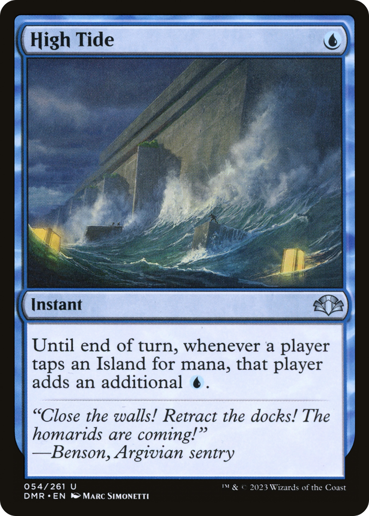 Image of High Tide (DMR-054) - Dominaria Remastered Foil