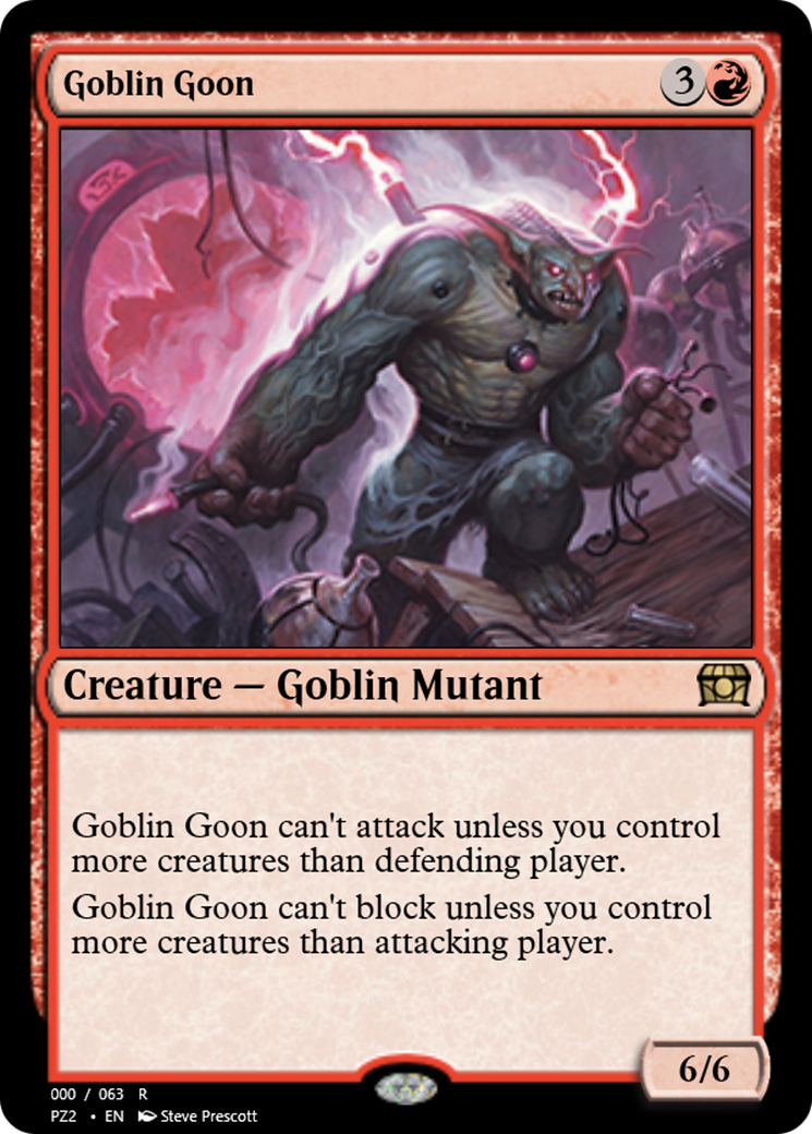Image of Goblin Goon (PZ2-65857) - Treasure Chest Foil