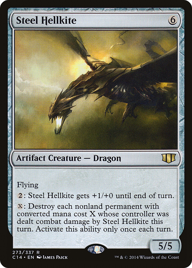 Image of Steel Hellkite (C14-273) - Commander 2014