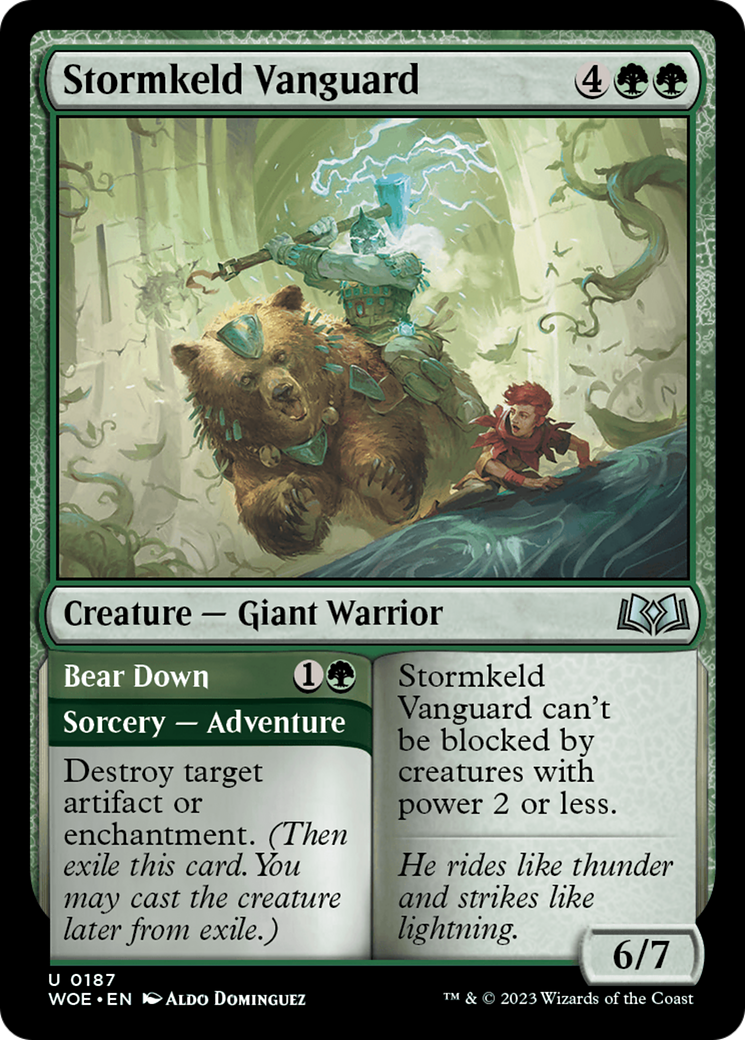 Image of Stormkeld Vanguard (WOE-187) - Wilds of Eldraine