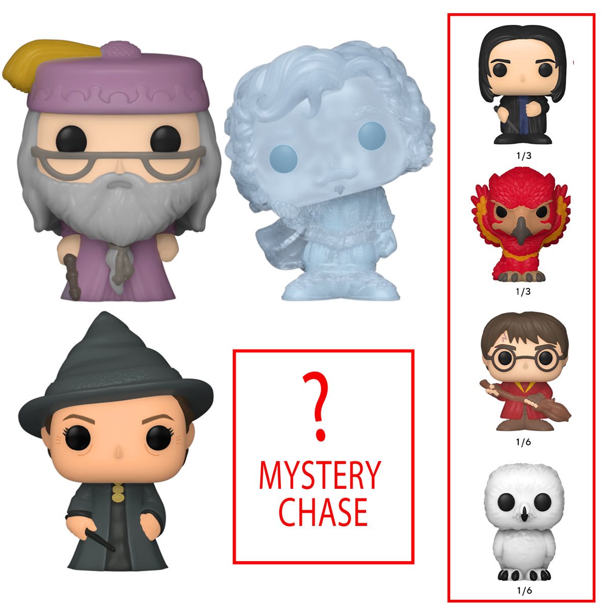 Image of Harry Potter Dumbledore Funko Bitty Pop! Mini-Figure 4-Pack