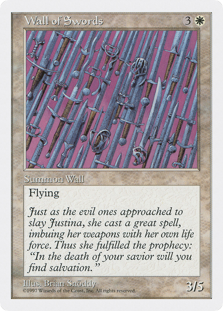 Image of Wall of Swords (5ED-) - Fifth Edition