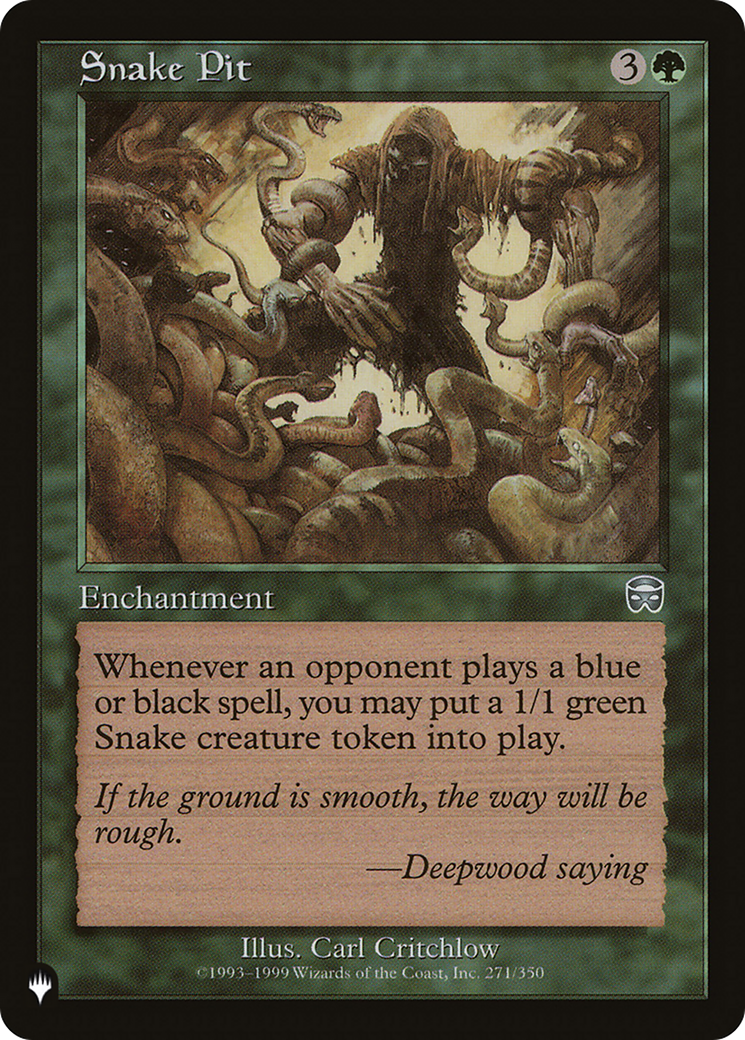 Image of Snake Pit (LIST-MMQ-271) - The List