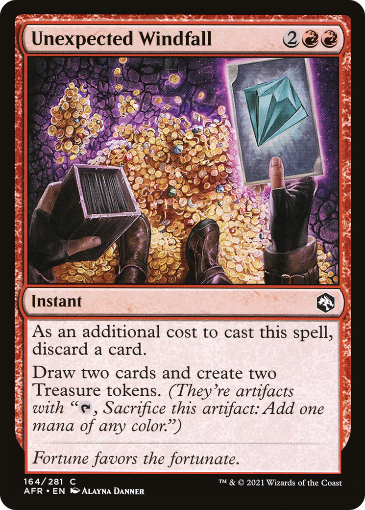 Image of Unexpected Windfall (AFR-164) - Adventures in the Forgotten Realms
