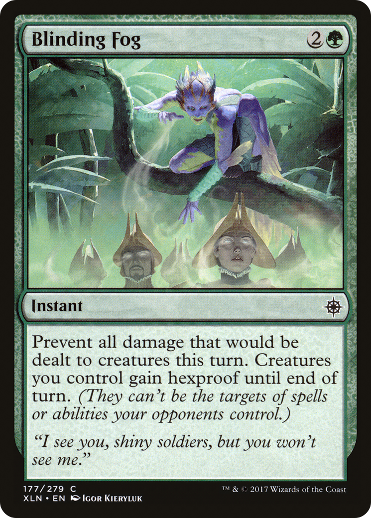Image of Blinding Fog (XLN-177) - Ixalan Foil