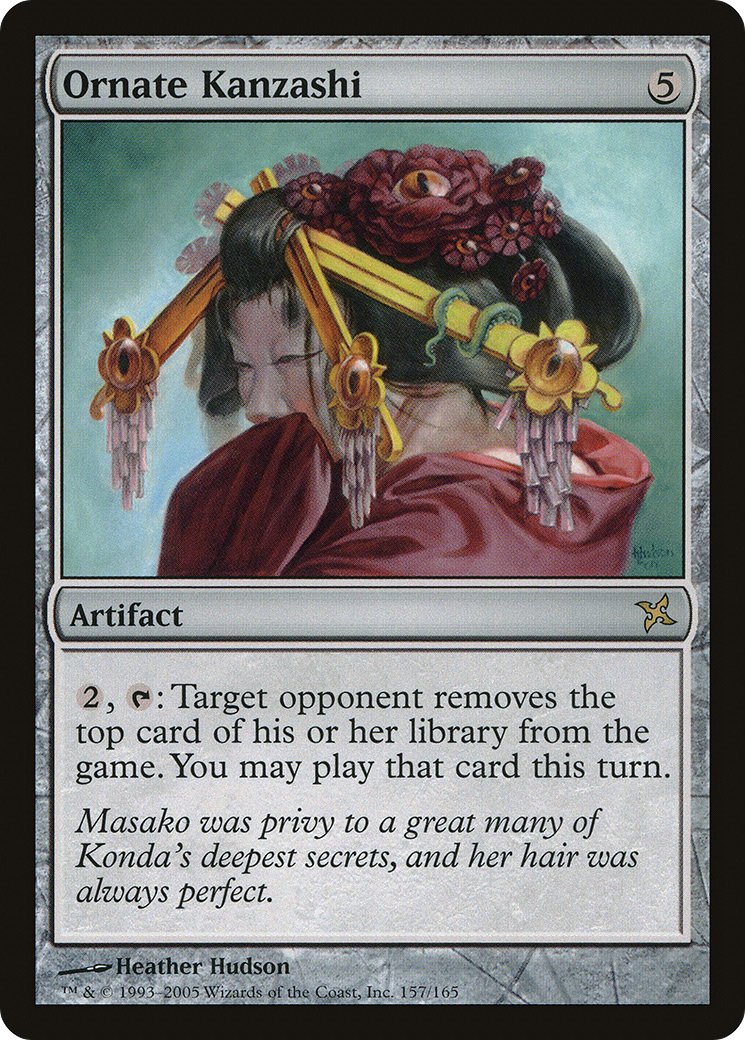 Image of Ornate Kanzashi (BOK-157) - Betrayers of Kamigawa
