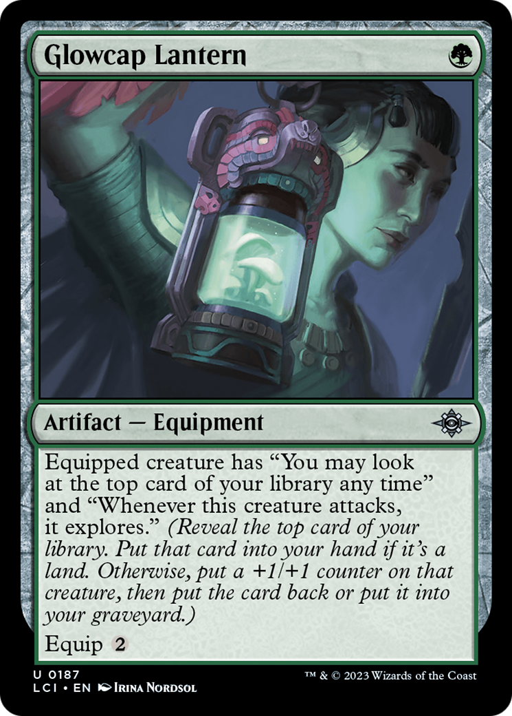 Image of Glowcap Lantern (LCI-187) - The Lost Caverns of Ixalan Foil