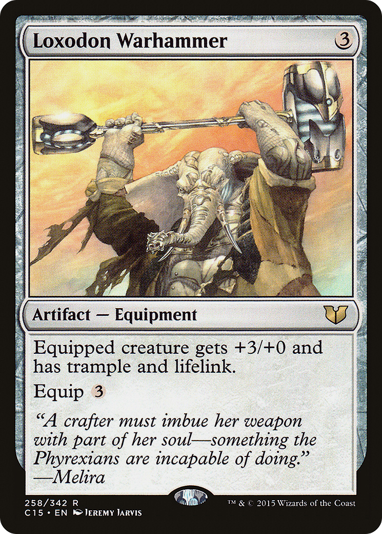 Image of Loxodon Warhammer (C15-258) - Commander 2015